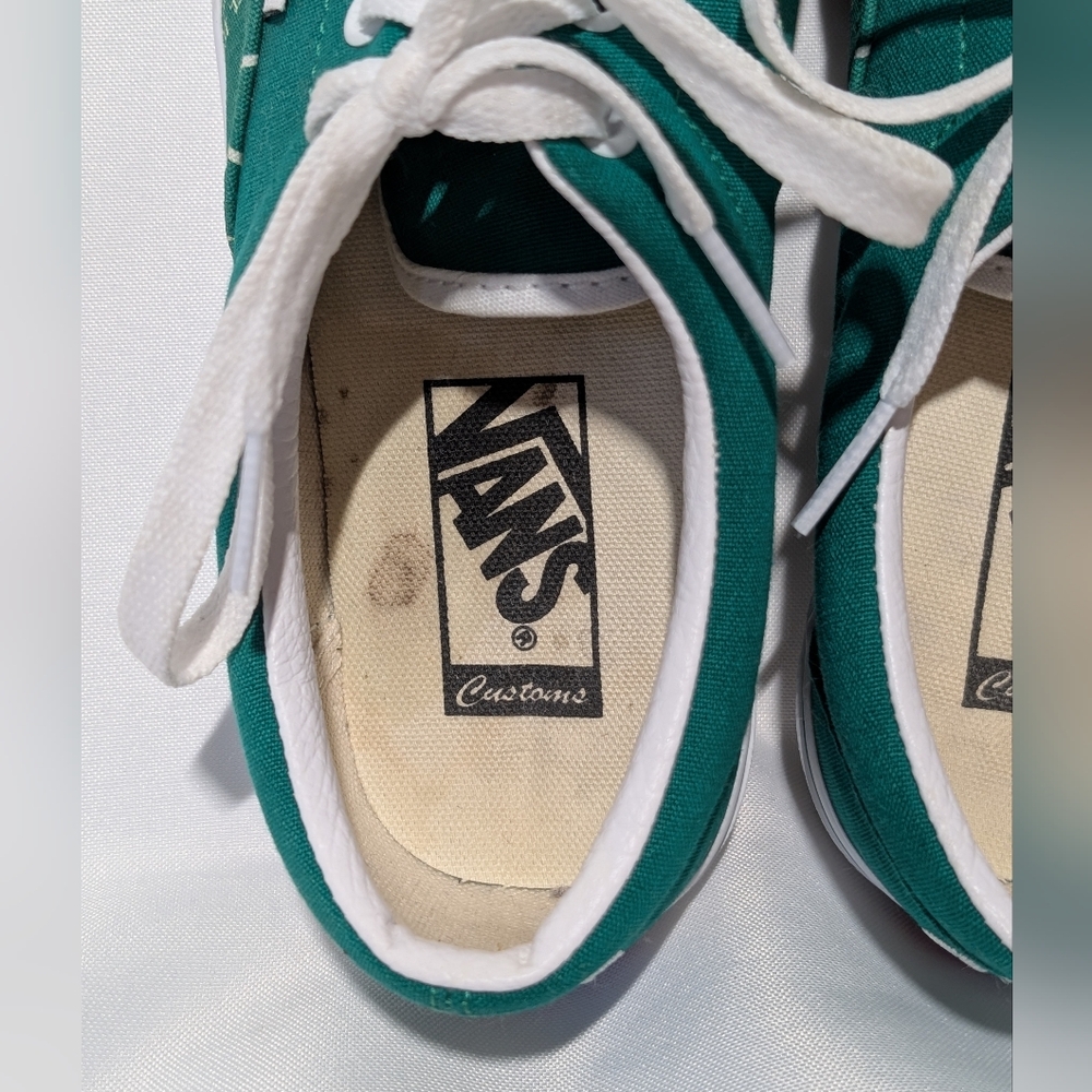 VANS x TURF CLUB Green Shoes EUC - Picture 13 of 16